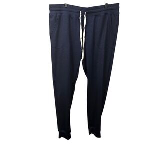 ZYIA Active Navy Blue Heathered Jogger Pants Womens XXL Athleisure Lounge